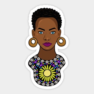 African woman 2 Sticker